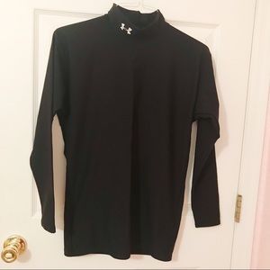 Black Long-Sleeved Under Armour Shirt